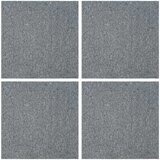  Tepih pločica Svjetlosiva 50 x 50 cm 4 pcs PP i bitumen | shoptok.hr