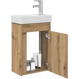  Jedinstveni ormar za kupaonicu s umivaonikom Hrast artisan | shoptok.hr