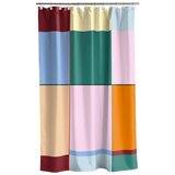 Södahl Zavesa za tuš 180x200 cm Colour Block – u