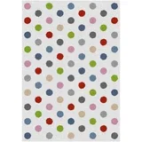Bela preproga Norge Dots, 80 x 150 cm