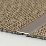 LOGOCLIC Prehodni profil 114 (Plemenito jeklo mat, 1 m x 24 mm x 2 mm, Vrsta montaže: Lepljenje) | Shoptok.si