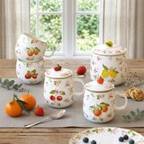 Easy Life Lonček Fancy Fruit 400ml / več vzorcev / porcelan, (5000267843) | Shoptok.si