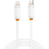 USB kabal NBQ302A iPhone – Type C 27W 1m White