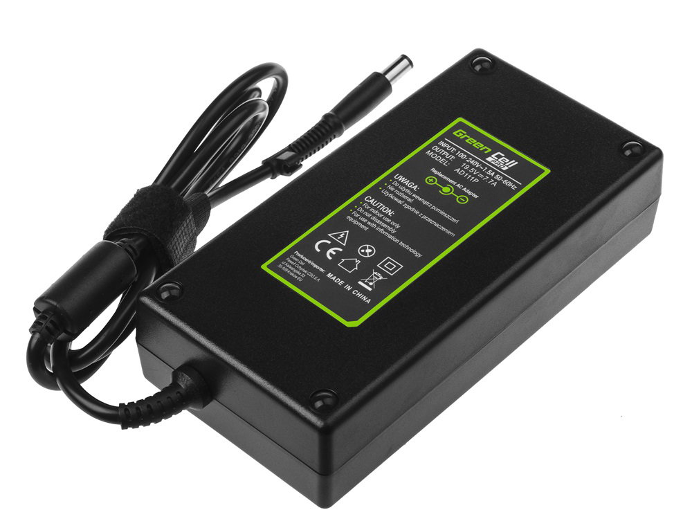 Polnilec za prenosnike HP / Compaq, 150W / 19,5V / 7,7A / 7,4mm x 5,0mm