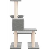  Penjalica za mačke sa stupovima za grebanje svjetlosiva 94,5 cm | shoptok.hr