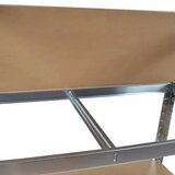 Metalna montažna polica 220x100x45cm 875kg