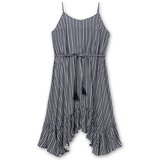 SHEEGO Obleka za na plažo marine / bela | Shoptok.si