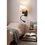 Brilagi LED fleksibilna lampa BOBO 1xE27/25W/230V + LED/3W crna/bela/sa motivima životinja | Eponuda.com