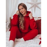 DStreet Komplet damski dresowy KSENIIA PREMIUM czerwony | shoptok.hr