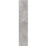 vidaXL Regal za knjige siva boja betona 80x30x152 cm konstruirano drvo Cijene