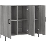  Komoda boja hrasta sonome 90 x 34 x 80 cm konstruirano drvo | shoptok.hr