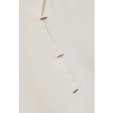 Marisse V-Neck Shirt With Delicate Pearl Buttons | Shoptok.si
