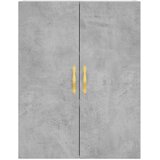  Zidni ormarić siva boja betona 69,5 x 34 x 90 cm | Eponuda.com