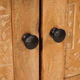 vidaXL Strani šal Svetlo rjava 33.5 x 60 x 75 cm | Shoptok.si