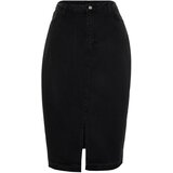 Trendyol Curve Black Denim Plus Size Skirt | Eponuda.ba