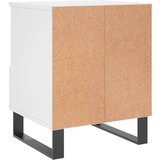  Nočna omarica bela 40x35x50 cm inženirski les, (20916709) | Shoptok.si