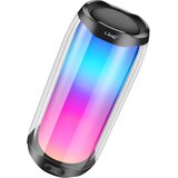 LINQ Večbarvni Bluetooth LED RGB zvočnik Vodotesen IPX6 Zmogljiv zvok 8W, Črna, (5000250461) | Shoptok.si