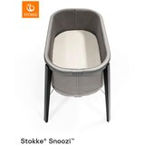 Stokke DODATNA POSTELJICA Snoozi bukev siva, črna | Shoptok.si
