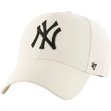 47 Brand Kape s šiltom MLB New York Yankees Cap Bež