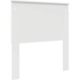  Uzglavlje s uzglavljem Sjajno bijelo 90 cm Konstruirano drvo | shoptok.hr