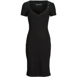 Guess Dolge obleke SS LEILA DRESS Črna Cene