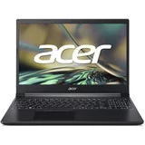 Acer aspire notebook gaming 7 A715-43G-R5NU, NH.QHDEX.00D, 15.6/FHD-IPS/Ryzen 5-5625U/24GB/S512GB/3050-4GB/DOS