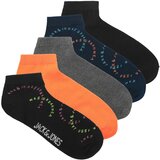 Jack & Jones Set 5 parov moških nizkih nogavic 12238186 Black 4251649 | Shoptok.si