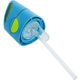 b.box Bottle with Straw steklenička s slamico Blue Green 450 ml | Shoptok.si