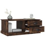 Stolić za kavu boja hrasta 90x50x35 cm konstruirano drvo | shoptok.hr