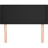  Uzglavlje crno 100x5x78/88 cm od umjetne kože | shoptok.hr