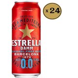 Estrella Damm Pivo Free 0%, 0,5l, 24 komada Cene