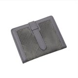 INF Vintage karirasta kratka denarnica z blokiranjem RFID za ženske Grey, (21644166) | Shoptok.si