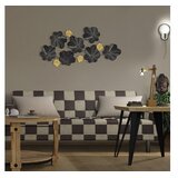 WALLXPERT Zidna dekoracija Kadem, 125 x 14 x 61,5 cm, Šarena | Eponuda.ba