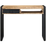 Maison Chic Pisalna miza - pisarniška miza - Računalniška miza 100x50x75 cm Masivni neobdelan les Mango, (21785160) | Shoptok.si