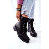 Kesi High boots Workers With Sliders Black Maisa Cijene