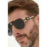 Versace Sončna očala moški, zlata barva