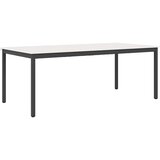  Stol za objedovanje Bijelo 200 x 100 x 75 cm Čvrsto borovo drvo | shoptok.hr