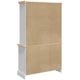  Visoka komoda Corona bijela 112x43x196cm borovina meksički stil | shoptok.hr