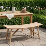  Vrtna klupa Prirodna 110 x 45 x 50 cm Bambus | shoptok.hr