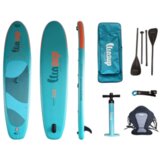 WASUP Napihljiva SUP deska 112 Lite, s 4 delnim sup/kajak veslom in sedežem, 340 cm u
