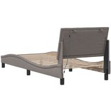  posteljni okvir brez vzmetnice Taupe 80x200cm Tkanina | Shoptok.si