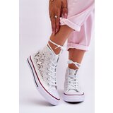 Boto Women's Lace High Sneakers White Cornella | shoptok.hr