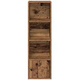  Regal za knjige boja starog drva 31x24x102 cm drveni | shoptok.hr