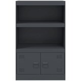  Komoda antracit 67 x 39 x 107 cm čelična | shoptok.hr