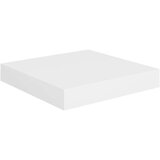  Plutajuće zidne police 4 kom bijele 23 x 23 5 x 3 8 cm MDF | shoptok.hr