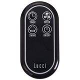  Lucci air 213126 - Zidni ventilator BREEZE 55W/230V mat hrom + daljinski upravljač | Eponuda.com