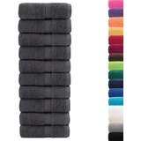 vidaXL Ručnici za goste 50 kom antracit 30x50 cm 600 gsm 100 % pamuk | shoptok.hr