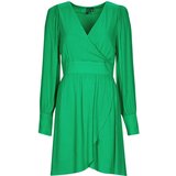 Vero Moda VMPOLLIANA LS SHORT DRESS WVN Zelena Cijene