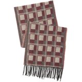 Altinyildiz classics Men's Burgundy-gray Patterned Scarf | Shoptok.si