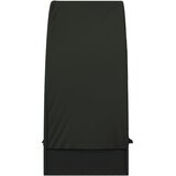 LEŽAJ za sunčanje s krovom crni 211 x 57 x 140 cm poliratan | shoptok.hr